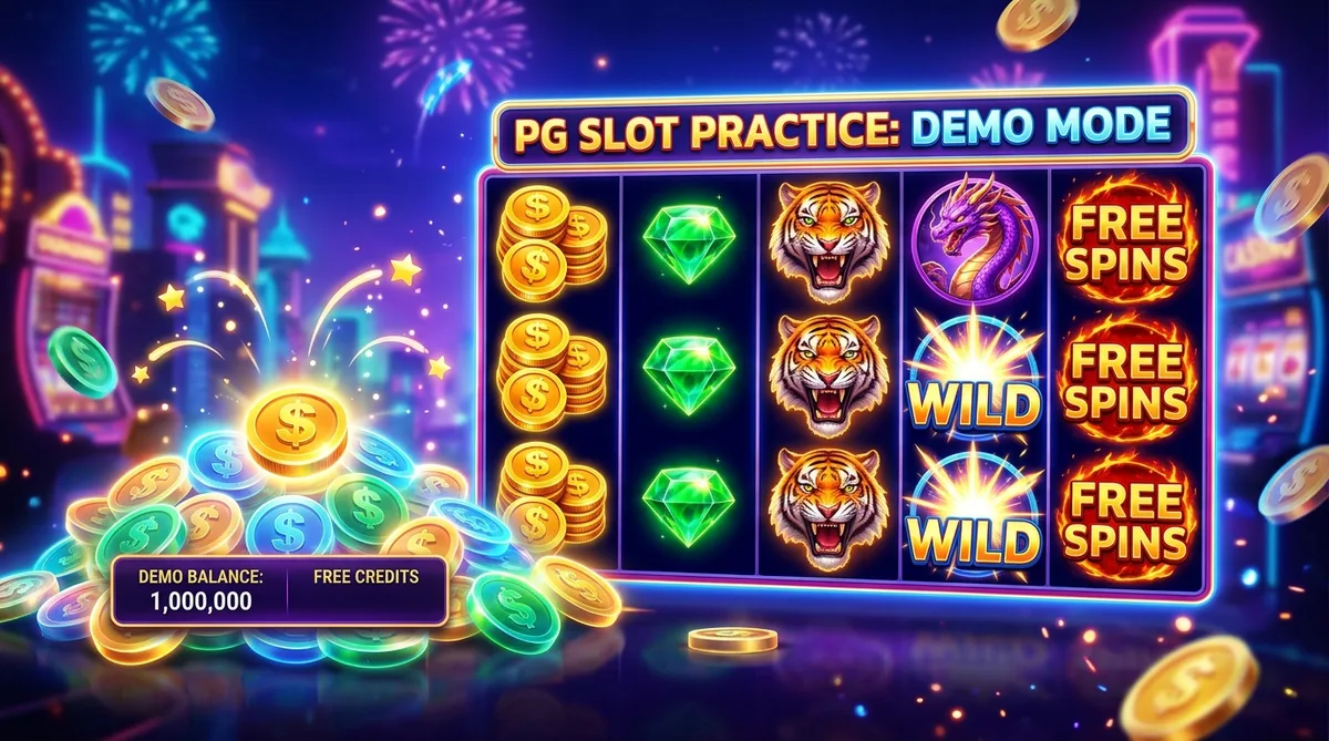 ทดลองเล่นสล็อต PG ฟรี ไม่ต้องฝาก โหมด Demo ใหม่ 2026
