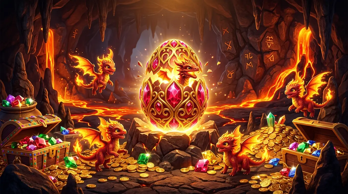 รีวิว Dragon Hatch เกมสล็อตมังกรฟักไข่ PG ฟีเจอร์ตัวคูณ อัปเดต 2026